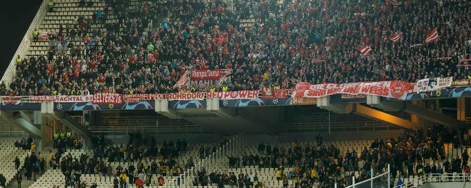 AEK Athens to reimburse Bayern Munich €32k for ticket-price violation as Greek FA fined