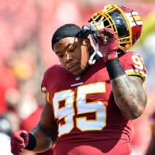 Commanders' Daron Payne ejected for throwing punch vs. Lions