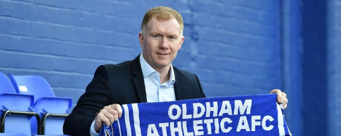 Scholes unveiled at Oldham: 'It might be the biggest mistake of my life or the best thing I ever did'