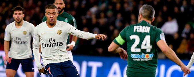 Kylian Mbappe scores twice, signs autograph as PSG rout Amiens