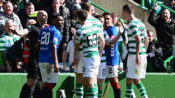 Celtic 'disappointed' over Christie's ban for genital grab in derby