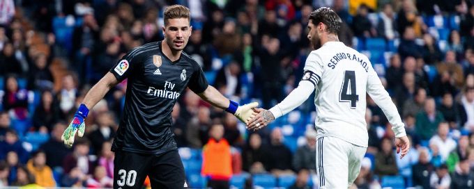 Benzema leads Real Madrid to win as Luca Zidane gets surprise start