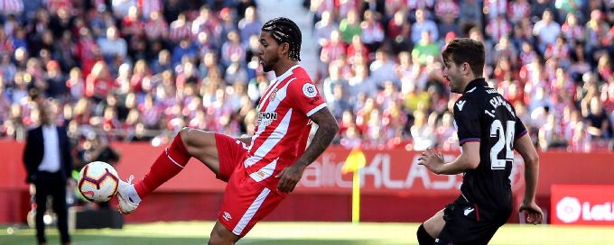 Girona on brink of relegation after home loss to Levante