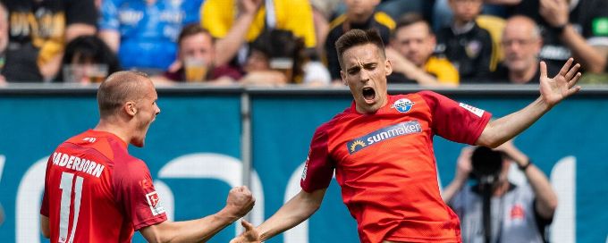 Paderborn seal fairytale promotion to Bundesliga