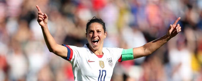 New lineup, similar result as USWNT dominates Chile, makes knockout round