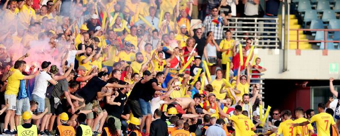 Romania's Coman shocks England at U21 Euros