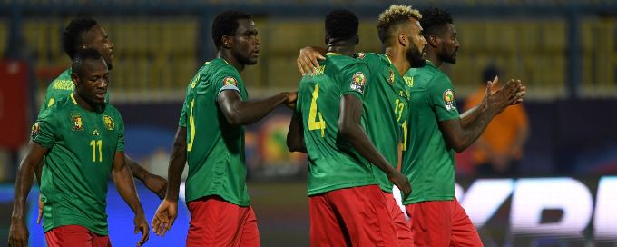 Defending champs Cameroon beat Guinea-Bissau