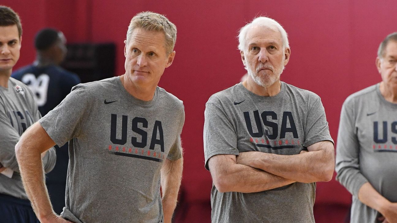Bola Basket AS mengumumkan Steve Kerr dari Golden State Warriors sebagai pelatih putra Olimpiade berikutnya
