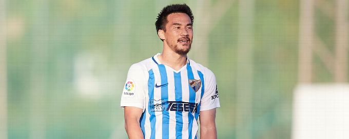 Okazaki leaves Malaga 34 days after joining