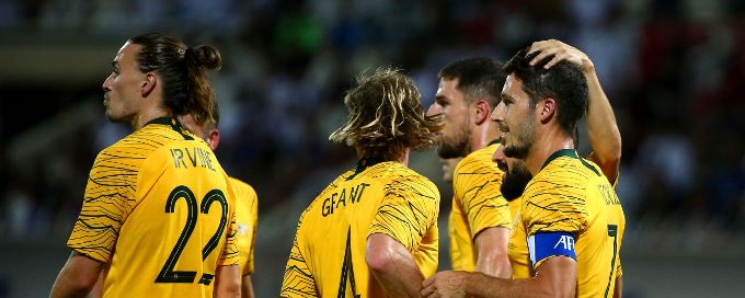 Australia down Kuwait to kick off WC qualifying
