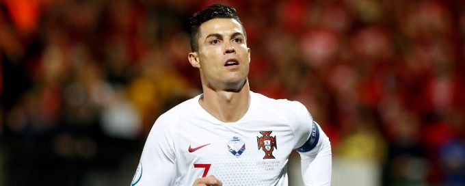 Ronaldo scores four as Portugal beat Lithuania