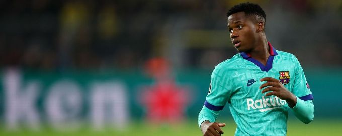 Barca's Ansu Fati left out of Spain's U17 squad, destined for senior team