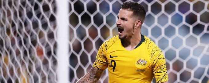 Jamie Maclaren hits hat trick as Socceroos thrash Nepal