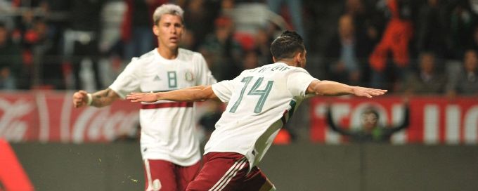 Uriel Antuna's late goal helps Mexico beat Bermuda in Nations League