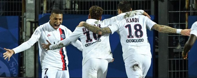 PSG cruise past Montpellier behind Neymar, Mbappe, Icardi goals