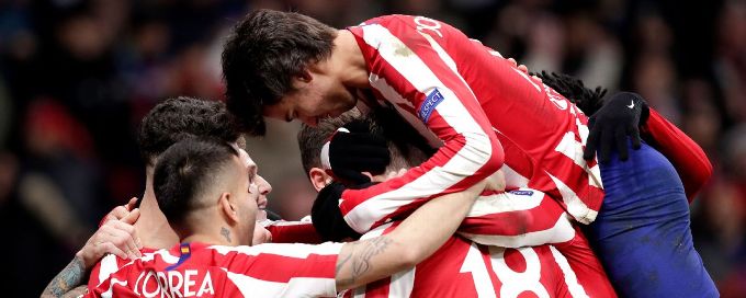 Joao Felix, Felipe help Atletico Madrid seal Champions League passage