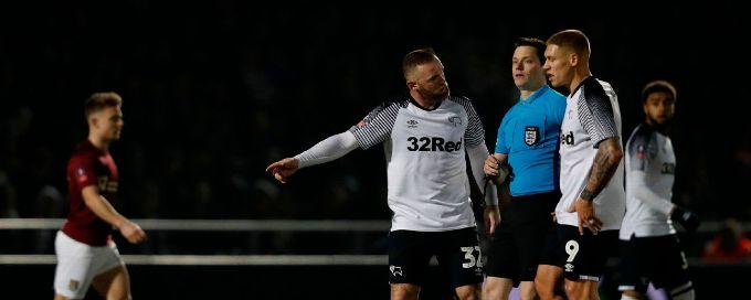 Rooney fails to inspire Derby in FA Cup draw with fourth tier Northampton