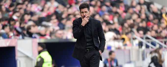Atletico Madrid stumble to 0-0 draw at home against strugglers Leganes