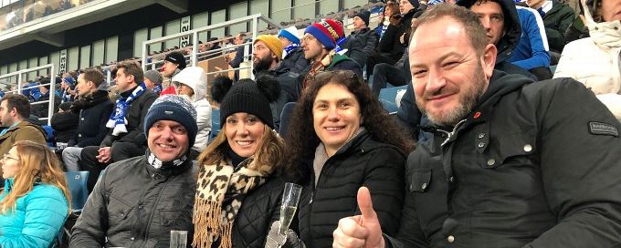 Liverpool fans watch Genk vs. Gent after Champions League mishap