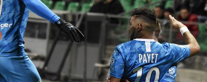 Marseille cement second place with Saint-Etienne win