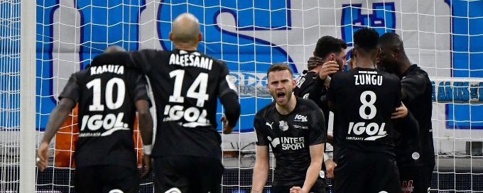 Marseille held following last-gasp goal by Amiens