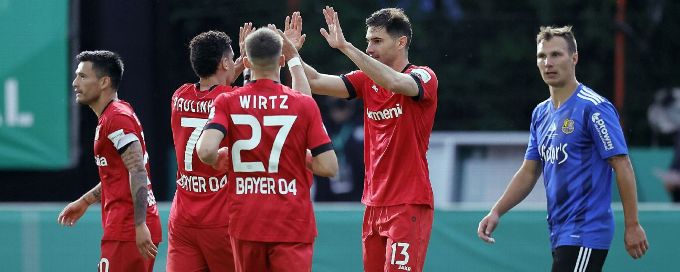 Bayer Leverkusen end fourth-tier Saarbrucken's dream DFB Pokal run