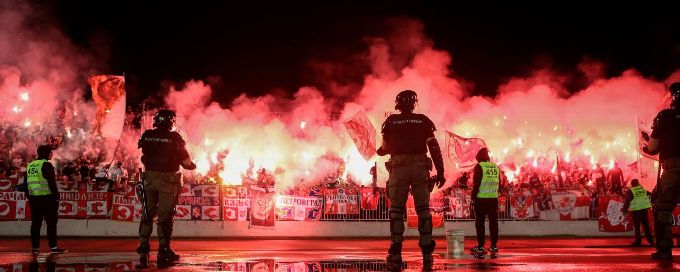 Serbian Cup: 25,000 fans pack stadium for tense Belgrade derby