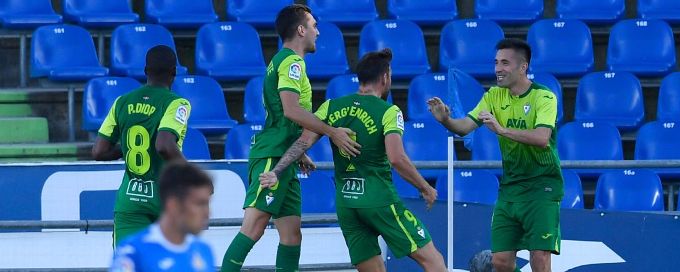 Getafe slip up again but VAR saves them from defeat