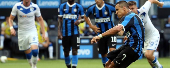 Alexis Sanchez inspires Inter Milan to 6-0 thumping of Brescia