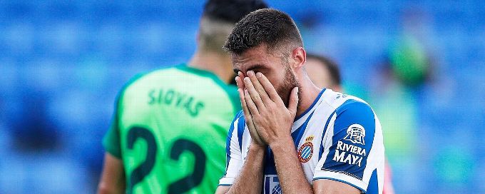 Espanyol all but relegated from La Liga after defeat by Leganes