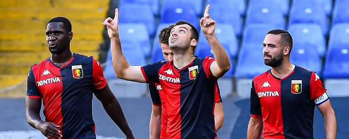 Genoa boost survival hopes with first win since restart