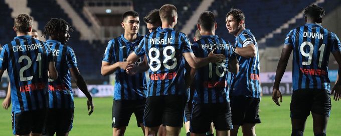 Atalanta thrash Brescia 6-2 to go second in Serie A