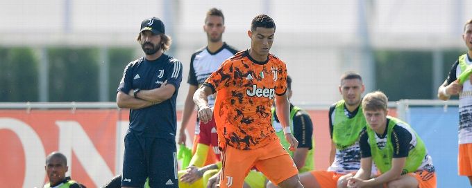 Ronaldo scores in Pirlo's managerial debut as Juventus beat Novara 5-0