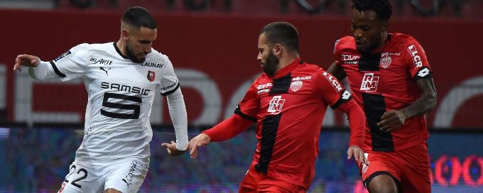 Rennes stay unbeaten but concede draw at Dijon