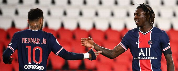 Kylian Mbappe, Moise Kean braces see PSG smash Dijon