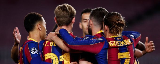 Messi, Ter Stegen help Barcelona fend off Dynamo Kiev