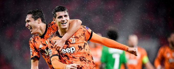 Morata brace helps Juventus to 4-1 win at Ferencvaros