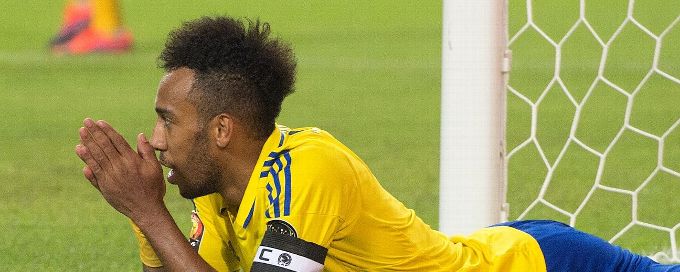 Arsenal's Aubameyang, Gabon team forced to sleep on airport floor before qualifier