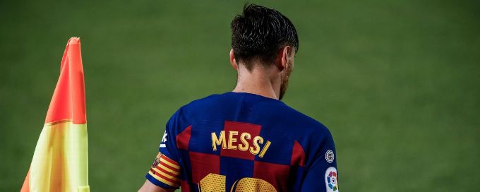 Barcelona should retire Messi's No. 10 in honour of Maradona - son