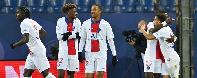 Moise Kean on the spot as PSG open up four-point lead in Ligue 1