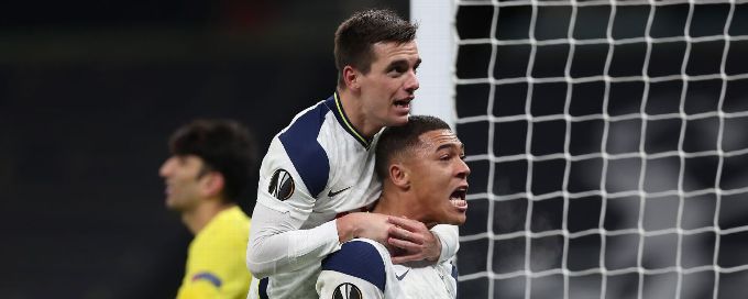 Tottenham beat Antwerp to win Europa League Group J