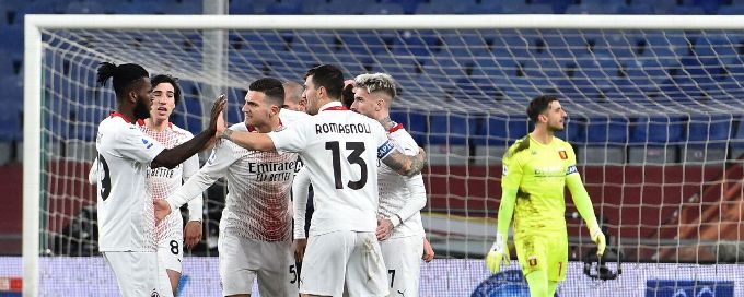 AC Milan mount another fightback to salvage draw at Genoa