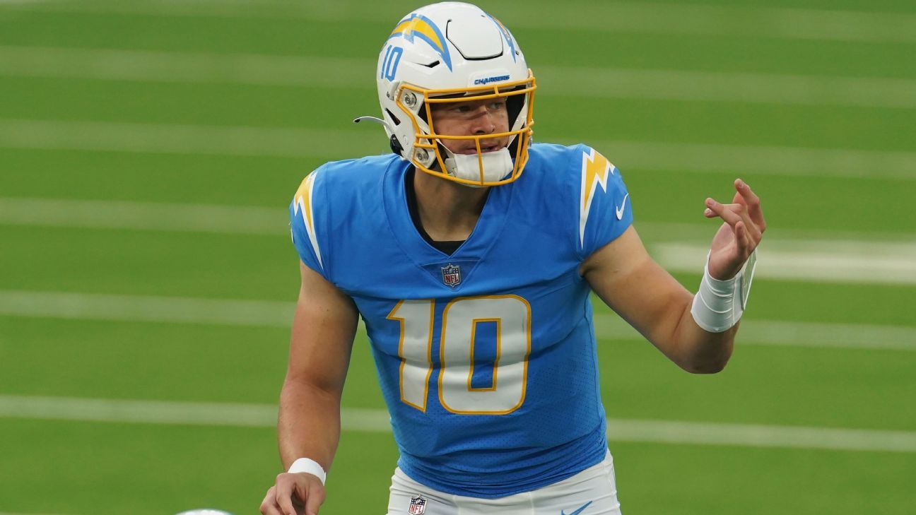 Justin Herbert says it meant a lot to him that the new coach of the Los Angeles Chargers, Brandon Staley, has released