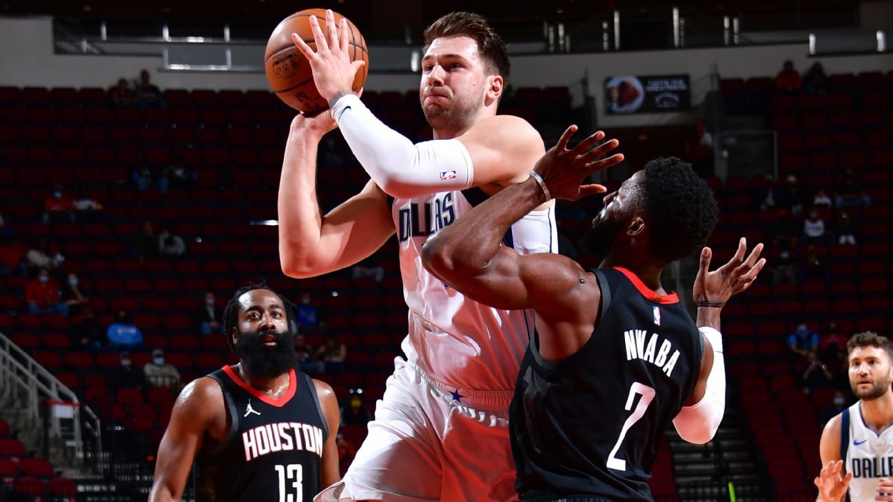 Luka Doncic of the Dallas Mavericks has the first triple-double of the season after a slow start