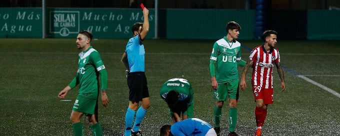 Atletico Madrid shocked, ousted from Copa del Rey by minnows Cornella