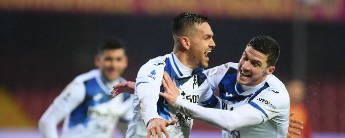 Ilicic inspires Atalanta to big win at Benevento