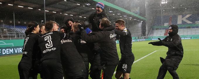 Bayern Munich shocked by second-tier Holstein Kiel in DFB Pokal exit