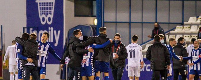 Real Madrid crash out of Copa del Rey after stunning Alcoyano upset