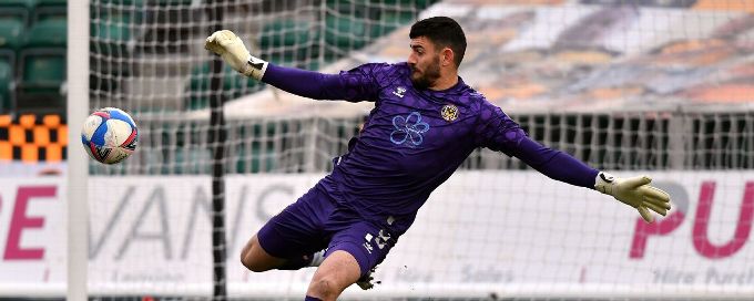 Newport County keeper breaks Guinness world record for longest goal