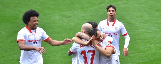 Sevilla overcome Eibar after mixed VAR fortune